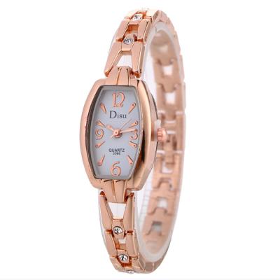 China Disu Brand Luxury Women Watches Famous Ladies Dress Gold Fashion Design Strap Clock Wristwatches FW013 Water Resistant for sale