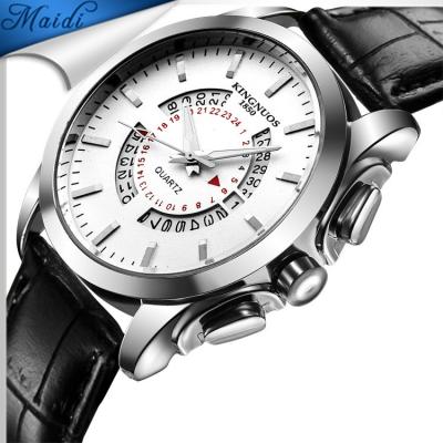 China Water Resistant Military Business Watch Luxury Men Brand Sport Leather Quartz Watch MW-49 for sale