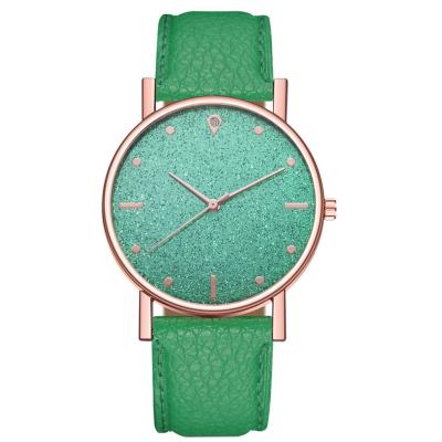 China Water Resistant Luxury Brand Sky Quartz Leather Women Watch Ladies Dress Watch FW072 for sale