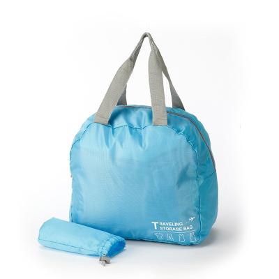 China Polyester +mesh Bag Attractive Price Type New Foldable Folding Dry Wet Separation Storage Bag For Travel for sale