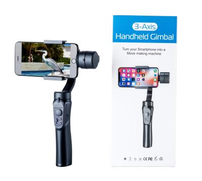 China Handheld Mobile Phone 3 Axis Gimbal Stabilizer Selfie Stick Tripod Stabilizer Flexible For Christmas Shooting for sale