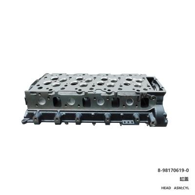 China 8-98170619-0 CYLINDER HEAD ASM FOR 4HK1 USED FOR FRR/FSS TRUCKS ZX200-3 OEM Standard Size for sale