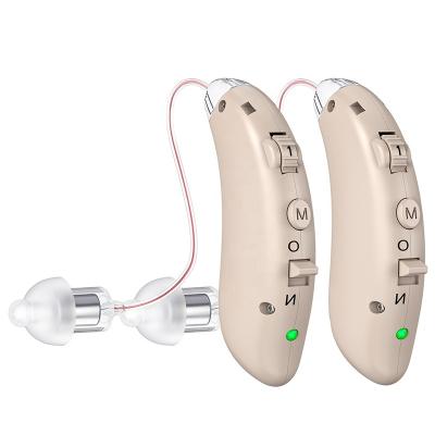 China Digital Curing BTE Digital OTC Rechargeable Microphone Hot Selling Invisible Ear Deafness Aids For Sound Amplifier Deaf Hearing Aid for sale