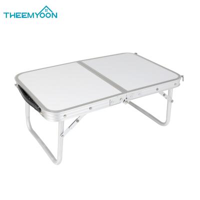 China Easy Carry Bed Tray Table for Eating Breakfast Tray for Bed Mini Picnic Table Portable Foldable for sale