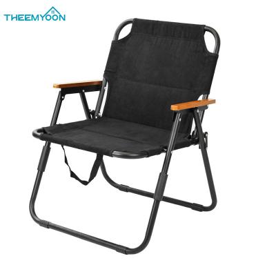 China Outdoor Leisure Camping Iron Tube Beach Chair Pordable Folding Easy-Carry Single Beach Chair for sale