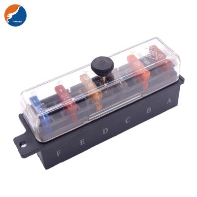 China Auromotive Multiway Automobile Plug In Automotive 6 8 Way Fuse Blade Fuse Holder Box Block for sale