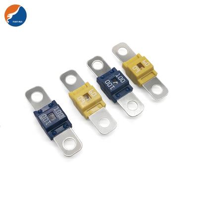 China PEC Automotive Screw Fuse 30A 40A 50A 60A 70A 80A 100A 125A SBFW-L M5 DC 58V Bolton ANS Fuse for sale