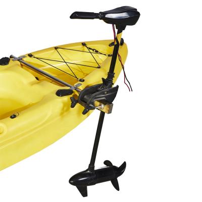 China Large Capacity Fishing Kayak Electric Plastic Fishing Kayaks 12.5' ​​With Electric Motor for sale