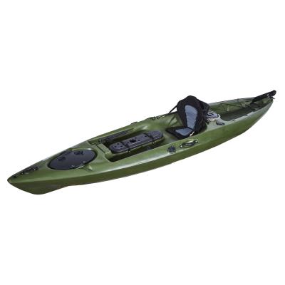 China Outdoor Not Inflatable Events Kayak Canoe Fishing Plastic Kayak With Pedals Wholesale for sale