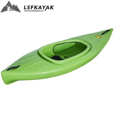 China Single Sports Kayak Sit In With UV-Protected One Person Plastic Watercraft Wholesale Against Luosaifei for sale