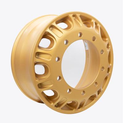 China Support Customization 22.5 Aluminum Rim Aluminum Truck Wheel Polishing Military Truck Wheels for sale