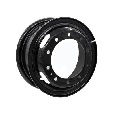 China Good Quality Truck Round Shape 16 Inch Plate Pipe Steel Truck Wheel Bearing Rim for sale