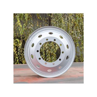 China High Quality Sophisticated Heavy Truck Technology 6 Hole 8.5-24 Pipe Shaped Steel Wheel Rim for sale