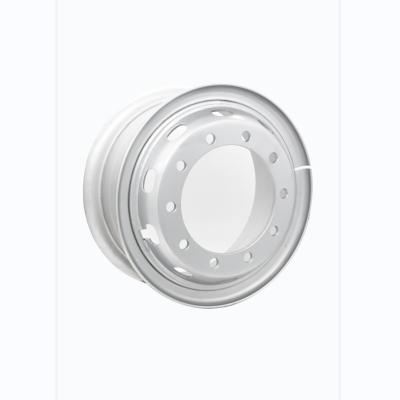 China High Quality Truck Wheel Steel Rim Steel Tube 12.00R Semi Truck Rims 24 Inch For Sale for sale