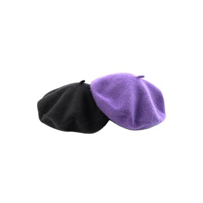 China Factory 2022 Hot Selling French Beret Hats Beret Hats Beret Types Verified Custom Made French Women for sale