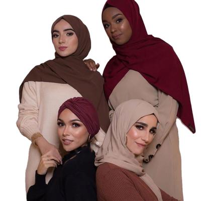 China Top Selling Bubble Chiffon Chiffon Shawl Wholesale Top Fashion Hijab Fashion Malaysia Muslim Arab Hijab for sale