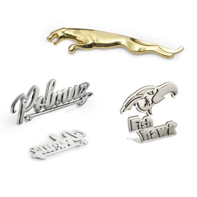 China Europe Metal Logo Die Casting Aluminum Custom Metal Nameplate for sale