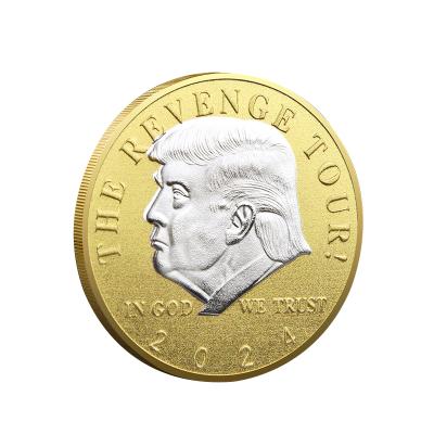 China Wholesale Donald Trump of America 2024 Custom Coin Metal Crafts for Collectible Gift for sale