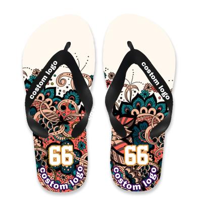 China Custom Hopeful Men Flip Flops High Quality Fashion Trend Flip Flops Rubber Slipper Hot Selling Men's Casual Flip Flop for sale