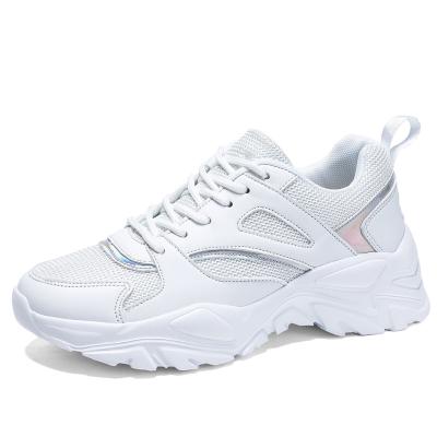 China Fashion Trend Hopeful Hot Selling Custom Women's Style Sneakers White Walking Shoes for sale