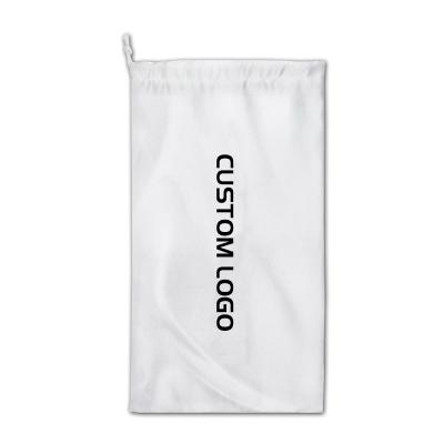 China Custom Drawstring Bag Customized by Logo Satin Muslin Drawstring High Quality Gift with Own Logo For Shoes Slipper SatinBag for sale