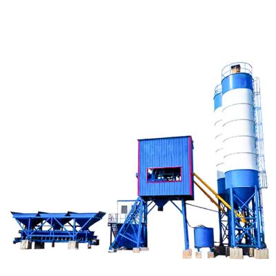 China Construction worksÂ   HZS25 Concrete Batching Plant 25m3/h Min Concrete Mixer Batching Plant For Construction for sale