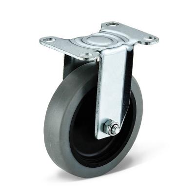 China 98/122/146KG Rigid Hardness TPR Light Duty Wheel Opening Casters 3/4 5 Inch for sale