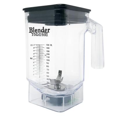 China Hotel CRANDDI Replacement Pitcher Jar For K98C K80 Blender Container Spare Part 1.5L BPA Free Blender Cup for sale