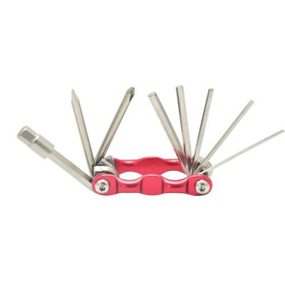 China Portable 9 in 1 Portable Bike Bicycle Repair Tool Too Lhand Mini Multi Tool for sale