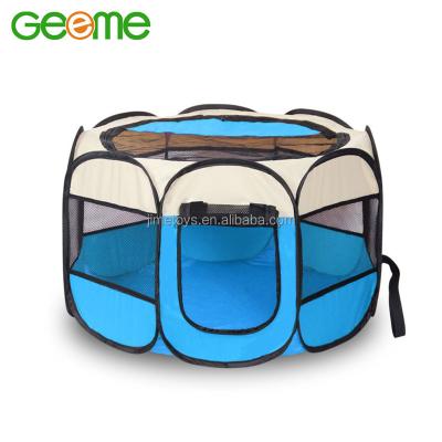 China Amazon Breathable Necessities Portable Foldable Oxford Cloth Dog Playpen Room for sale