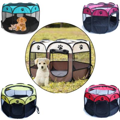 China Amazon Folding Oxford Cloth Breathable Hot Selling Portable Playpen For Pets for sale