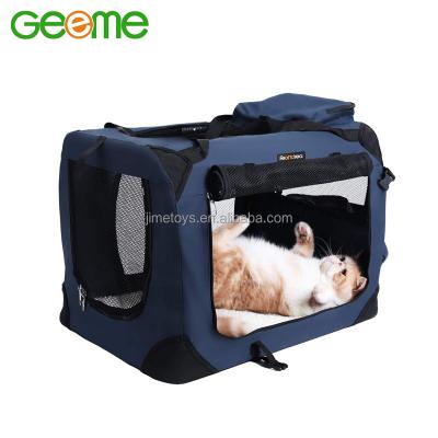 China JT7002-S Breathable Detachable Airline Approved Cat Pet Carrier Travel Bag for sale