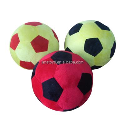 China Eco - Friendly Kids Toys Stuffed Plush Football With Embroidered Logo for sale