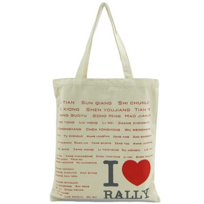 China Eco Friendly And Economical Reusable Customize Cotton Canvas Tote Bag Shopping Women Bag for sale