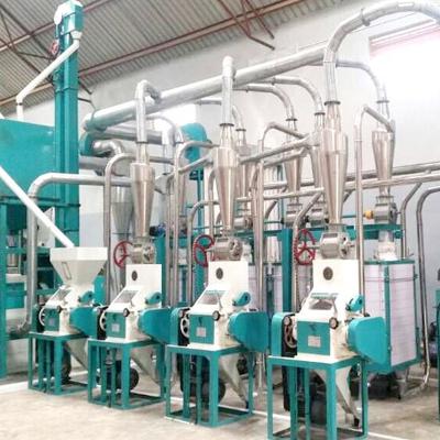 China Factory Industrial Maize Corn Flour Mill Mill Corn Grits Making Machine Semolina Processing Machine for sale