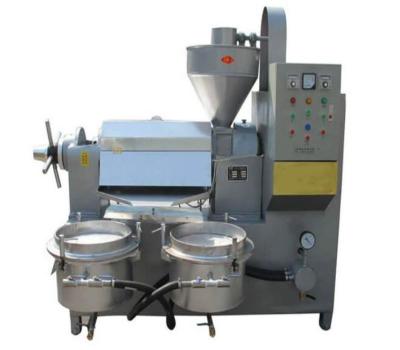 China High Efficiency Professional Quality High Yield Oil Peanut Oil Screw Combined Commercial Vegetable Oil Press Full Automatic for sale