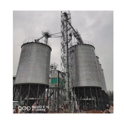 China food & High Quality Beverage Plant Grain Storage Hopper Silo Rice Silo Suitable For Daily Storage for sale