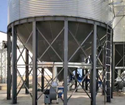 China Grain silo factory price Ton Vertical Grain Storage Silo 1000/steel small rice grain silo for sale for sale