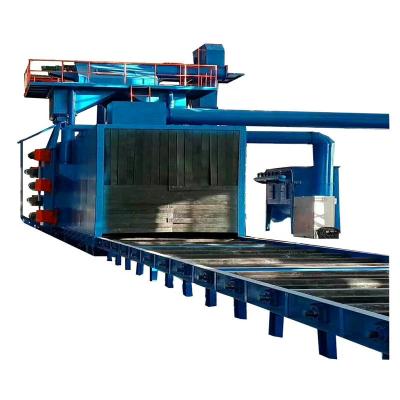 China Building Material Shops Construction Beam Steel Plate Scaffolding Shot Blasting Machine for sale