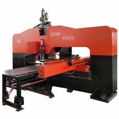 China CNC Hydraulic Thick Hole Punch Plates Thick Plate Puncher Plate Punching Machine for 20mm Thick Plate Punch for sale