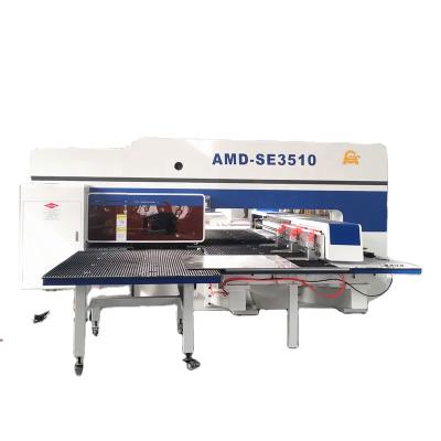 China AMD-357 Factory Metal Sheet Plate Hole CNC Hydraulic Turret Punching Machine for sale