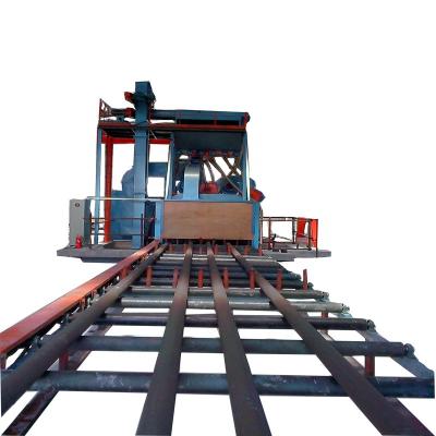 China High efficiency steel plate sandblaster machine and environmental protection roller conveyor shot blasting cleaning machine for sale