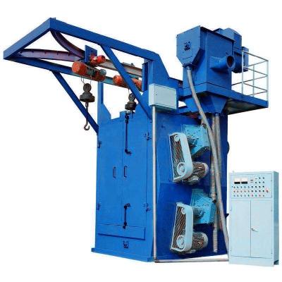 China Q37 Series Shot Blasting Machine Hanger Hook Type Shot Blasting Machine for sale