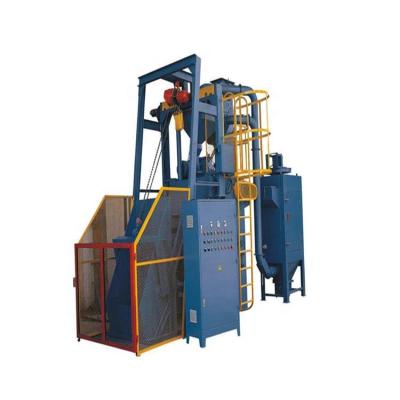 China Advanced Design Q32 Tumble Belt Shot Blasting Machine Industrial Washing Machine for sale