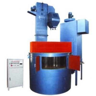 China Rotary Table Type Shot Blasting Plant Machine / Shot Blasting Abrator Cleaning Equipment for sale