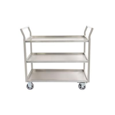 China Convenient Hotel Used Cart and Kitchen Stainless Steel Fast Serving Food Transport Cart for Restaurant Food Serving Cart for Restaurant for sale