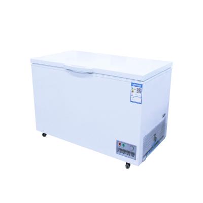 China Single-temperature Top-Open Freezer Refrigerators Ice Cabinet Commercial Horizontal Deep Freezer Single Door Used For Freezing Fish, Meat for sale