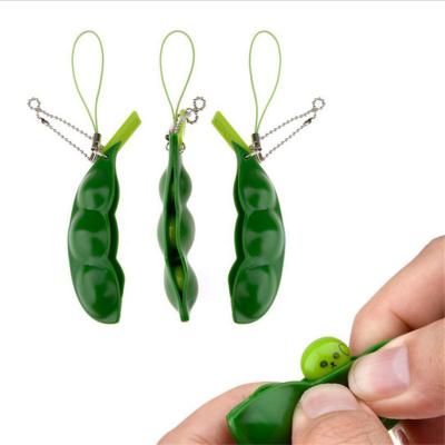 China New Arrival Green Color Special Needs Relaxation Eco - Friendly Material Anti Squishy Bean Fidget Toy for sale