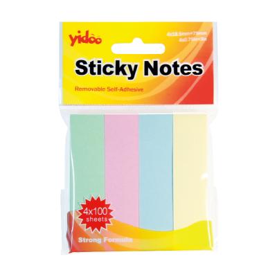 China Wholesale Index Mark Memo Pads Self Adhesive Sticky Notes Sticky Notes Wholesale Flag Fluorescent Memo Pads for sale