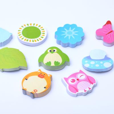 China Memo Pad Wholesale Rainbow Shaped Sticky Note For Kids Sticky Notes , Quality Die Cut Sticky Notes* Cute for sale